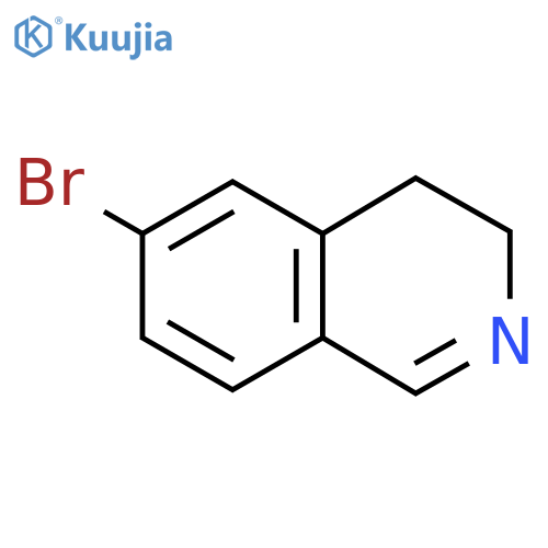 6-Bromo-3,4-dihydroisoquinoline structure