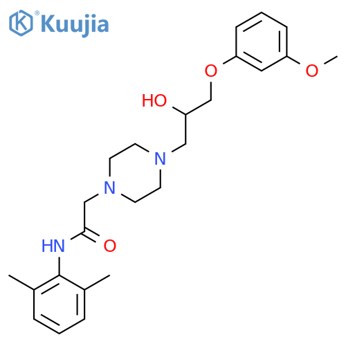 m-Ranolazine structure
