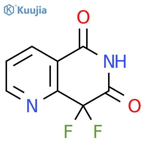 8,8-Difluoro-5,6,7,8-Tetrahydro-1,6-Naphthyridine-5,7-Dione structure