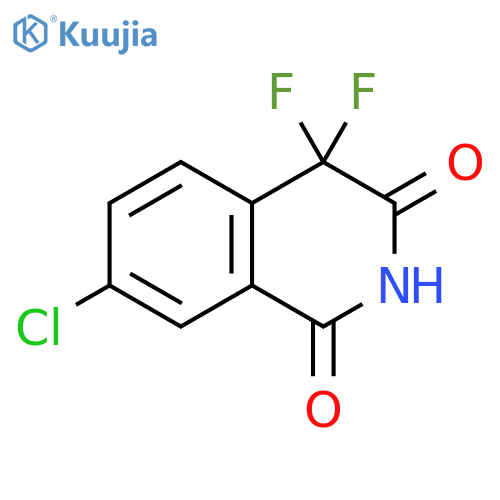 7-Chloro-4,4-Difluoroisoquinoline-1,3(2H,4H)-Dione structure