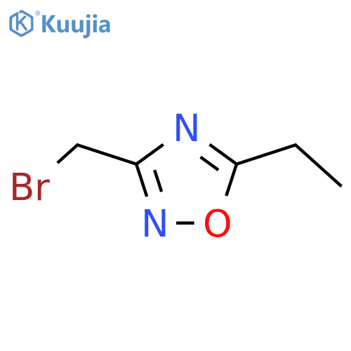 3-(Bromomethyl)-5-ethyl-1,2,4-oxadiazole structure
