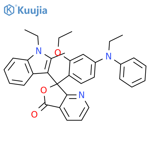 Furo[3,4-b]pyridin-5(7H)-one,7-[2-ethoxy-4-(ethylphenylamino)phenyl]-7-(1-ethyl-2-methyl-1H-indol-3-yl)- structure