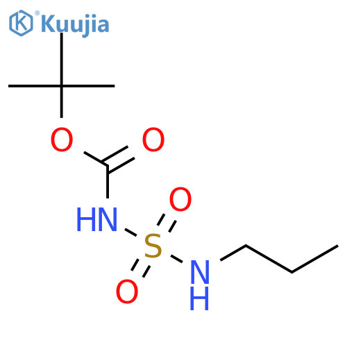 1,1-Dimethylethyl N-(Propylamino)sulfonyl-carbamate structure