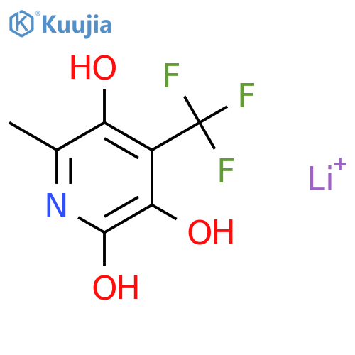 LITHIUM TRIHYDROXY(4-(TRIFLUOROMETHYL)PYRIDIN-2-YL)BORATE structure