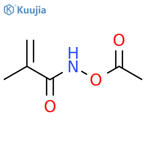 2-Propenamide, N-(acetyloxy)-2-methyl- structure