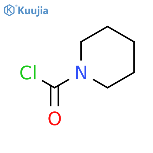1-Piperidinecarbonyl chloride structure