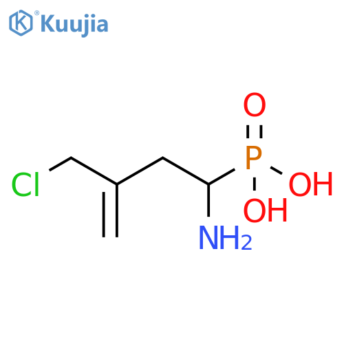Phosphonic acid, [1-amino-3-(chloromethyl)-3-butenyl]- structure