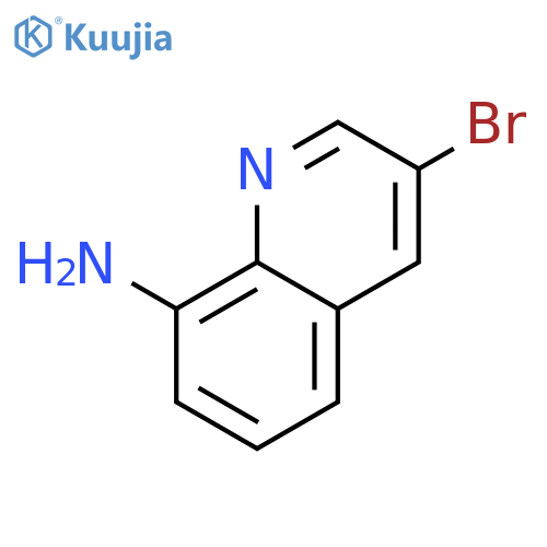 3-Bromoquinolin-8-amine structure