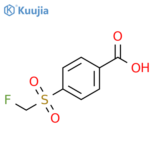 4-Fluoromethanesulfonyl-benzoic acid structure