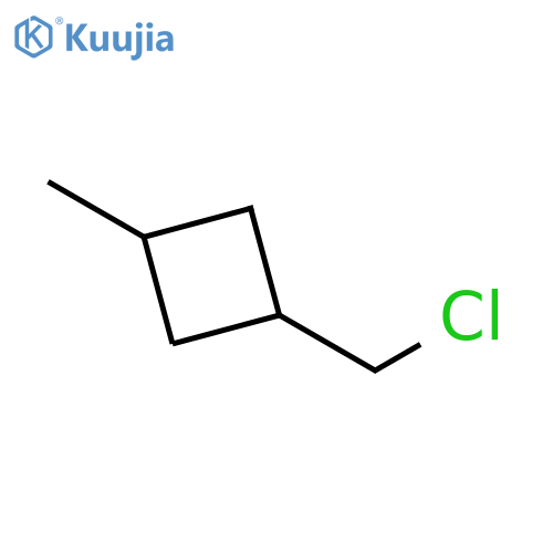 1-Chloromethyl-3-methyl-cyclobutane structure