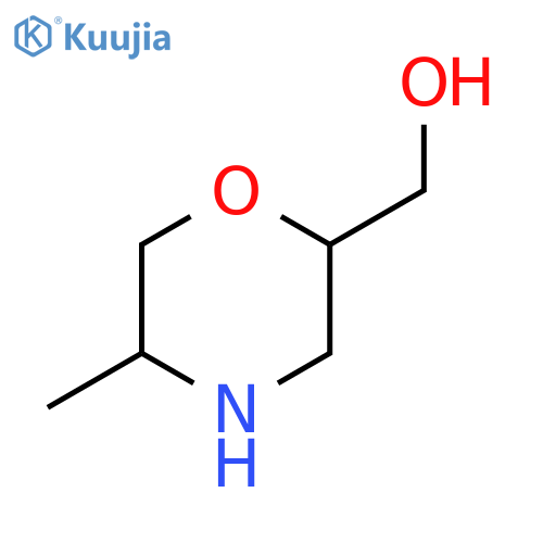 (5-Methylmorpholin-2-yl)methanol structure