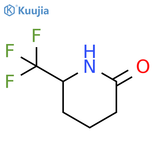 6-(trifluoromethyl)piperidin-2-one structure