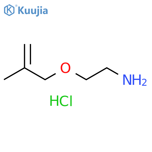 2-(2-methylprop-2-en-1-yl)oxyethan-1-amine hydrochloride structure