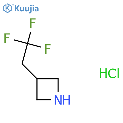 3-(2,2,2-Trifluoroethyl)azetidine hydrochloride structure