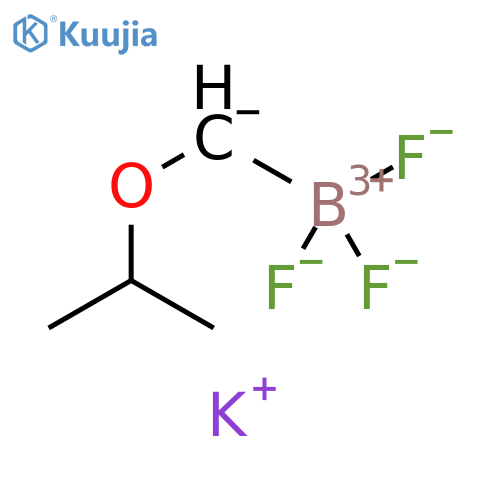 Potassium isopropoxymethyltrifluoroborate structure