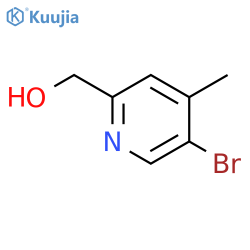 (5-Bromo-4-methylpyridin-2-yl)methanol structure