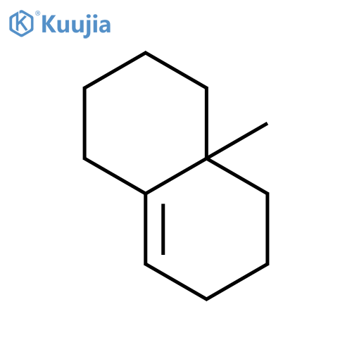 Naphthalene, 1,2,3,4,4a,5,6,7-octahydro-4a-methyl- structure