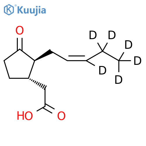 rac-Jasmonic Acid-d6 structure