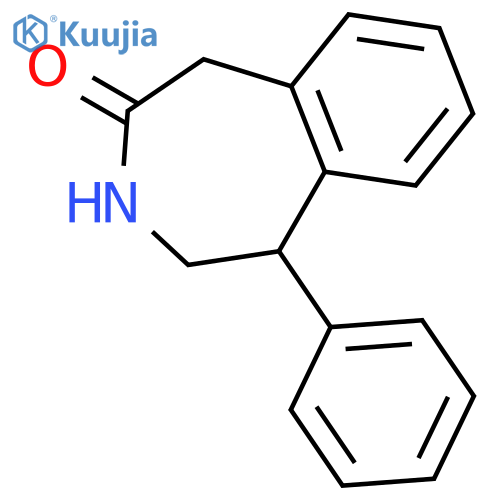 2H-3-Benzazepin-2-one, 1,3,4,5-tetrahydro-5-phenyl- structure