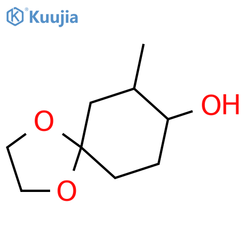 7-methyl-1,4-dioxa-spiro[4.5]decan-8-ol structure
