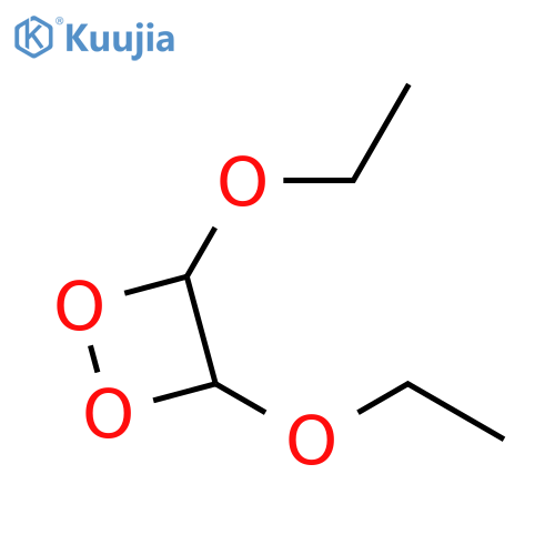 1,2-Dioxetane, 3,4-diethoxy- structure