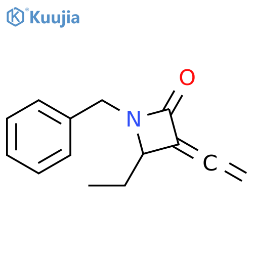 2-Azetidinone, 3-ethenylidene-4-ethyl-1-(phenylmethyl)- structure