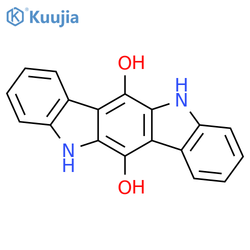 Indolo[3,2-b]carbazole-6,12-diol, 5,11-dihydro- structure