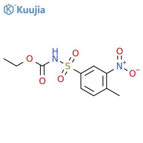 Carbamic acid,[(4-methyl-3-nitrophenyl)sulfonyl]-, ethyl ester (9CI) structure