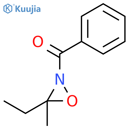 Oxaziridine, 2-benzoyl-3-ethyl-3-methyl- structure