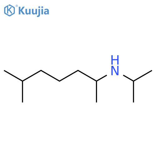 2-Heptanamine,6-methyl-N-(1-methylethyl)- structure