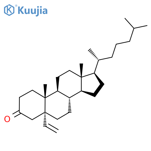 (5S,8S,9S,10R,13R,14S,17R)-5-Ethenyl-10,13-dimethyl-17-[(2R)-6-methylheptan-2-yl]-2,4,6,7,8,9,11,12,14,15,16,17-dodecahydro-1H-cyclopenta[a]phenanthren-3-one structure