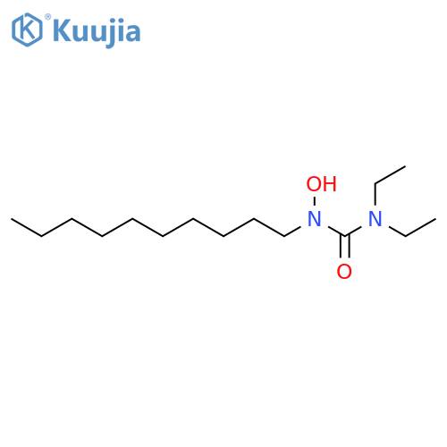 Urea, N-decyl-N',N'-diethyl-N-hydroxy- structure