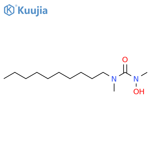 Urea, N-decyl-N'-hydroxy-N,N'-dimethyl- structure