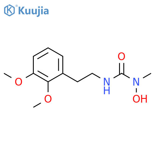 Urea, N'-[2-(2,3-dimethoxyphenyl)ethyl]-N-hydroxy-N-methyl- structure