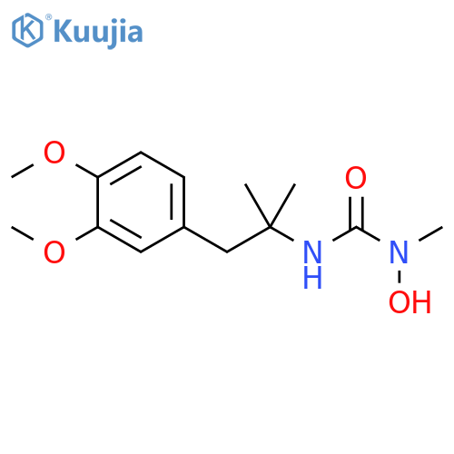 Urea,N'-[2-(3,4-dimethoxyphenyl)-1,1-dimethylethyl]-N-hydroxy-N-methyl- structure