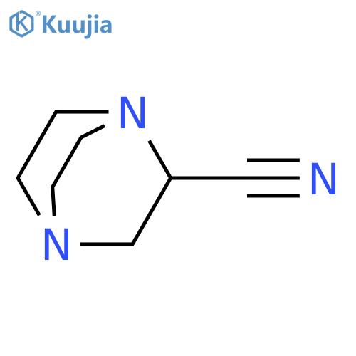 1,4-diazabicyclo[2.2.2]octane-2-carbonitrile structure