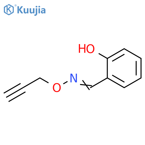 Benzaldehyde, 2-hydroxy-, O-2-propyn-1-yloxime structure