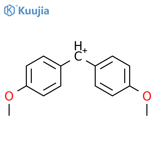Methylium, bis(4-methoxyphenyl)- structure