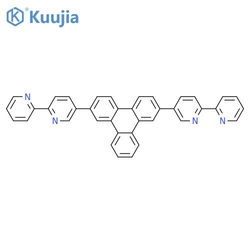 2,2'-Bipyridine, 5-(7-[2,2'-bipyridin]-5-yl-2-triphenylenyl)- structure