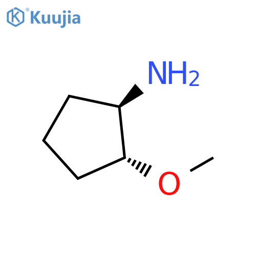 (1R,2R)-2-methoxycyclopentan-1-amine structure