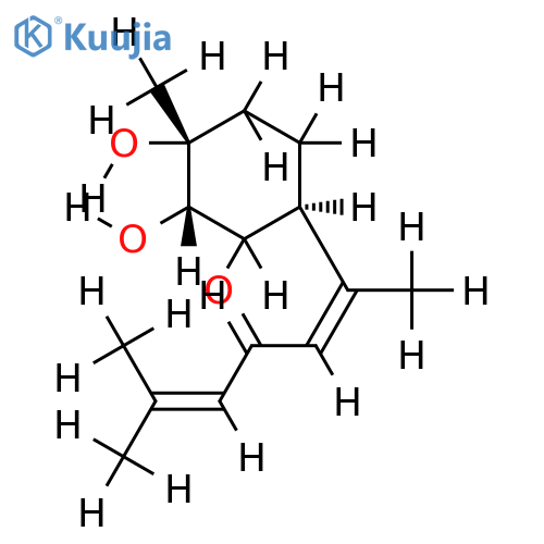 (E)-(2S,3S,6R)-atlantone-2,3-diol structure