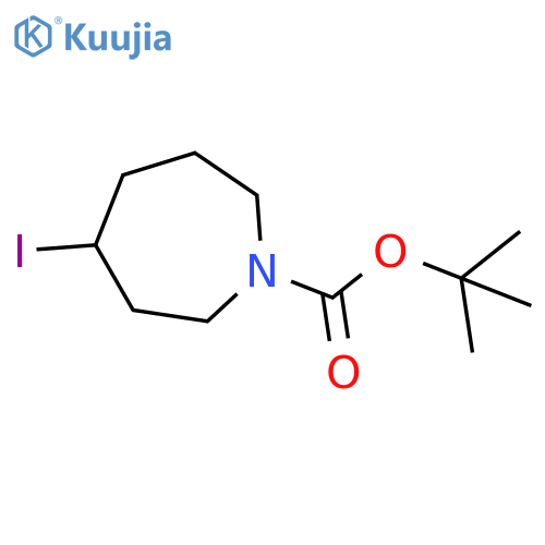 Tert-butyl 4-iodoazepane-1-carboxylate structure