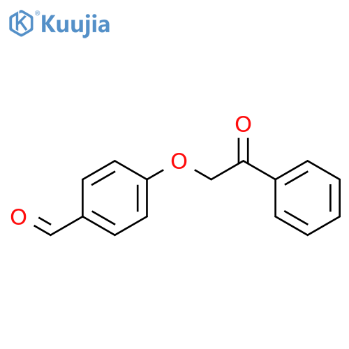 4-(2-Oxo-2-phenylethoxy)benzaldehyde structure