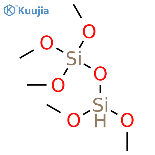 Disiloxane, pentamethoxy- structure