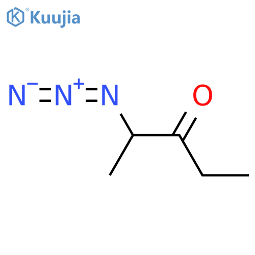 3-Pentanone, 2-azido- structure