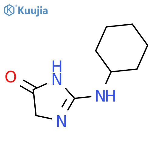 2-(cyclohexylamino)-3,5-dihydro-4H-Imidazol-4-one structure