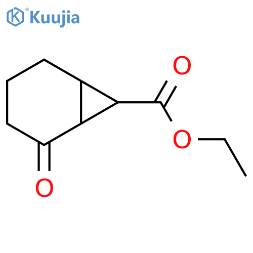 ethyl 2-oxobicyclo[4.1.0]heptane-7-carboxylate structure