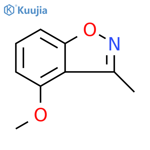 4-Methoxy-3-methylbenzo[d]isoxazole structure