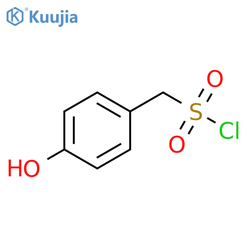 4-Hydroxybenzenemethanesulfonyl Chloride structure