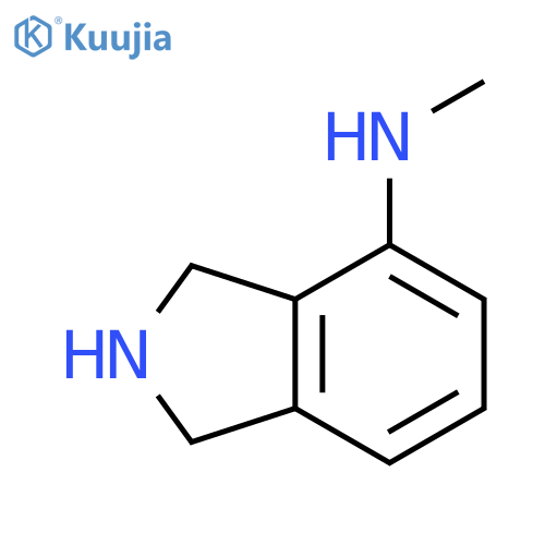 N-methyl-2,3-dihydro-1H-isoindol-4-amine structure
